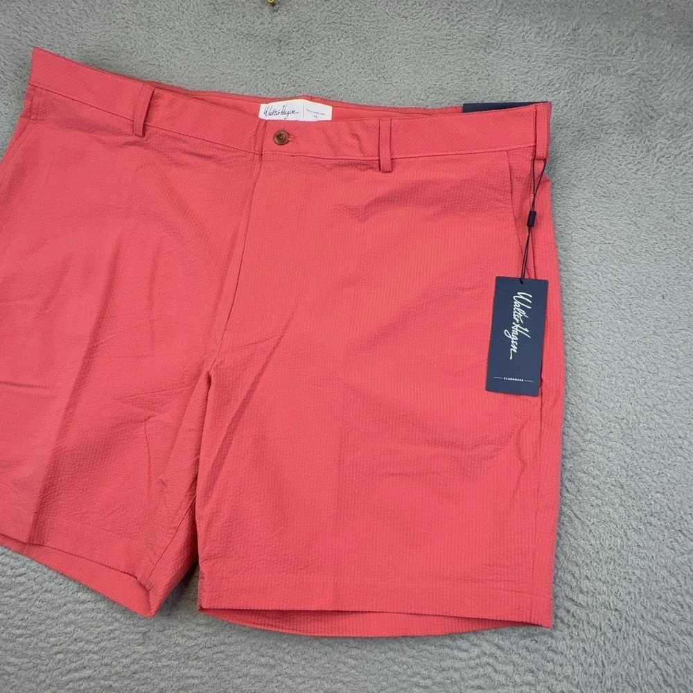 Walter Hagen Clubhouse Mens 42 Pink Seersucker 8